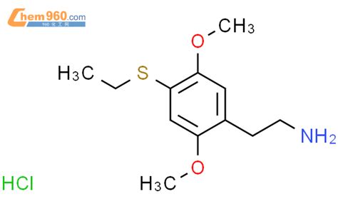 681160 71 42 4 乙硫基 25 二甲氧基苯基 乙胺盐酸盐11化学式、结构式、分子式、mol、smiles 960化工网