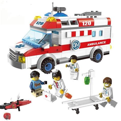 Ambulance Van Doctor Lego City Hospital Ambulance Compatible Bricks ...