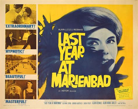 Last Year at Marienbad 1962 U.S. Half Sheet Poster - Posteritati Movie ...