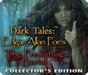 Dark Tales Edgar Allan Poe S The Premature Burial Collector S Edition