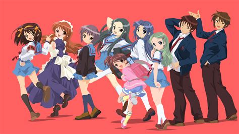 Download Anime The Melancholy Of Haruhi Suzumiya 4k Ultra Hd Wallpaper