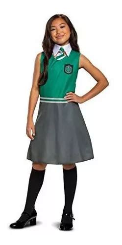 Disfraz Vestido Cl Sico De Harry Potter Slytherin Para Ni Cuotas Sin