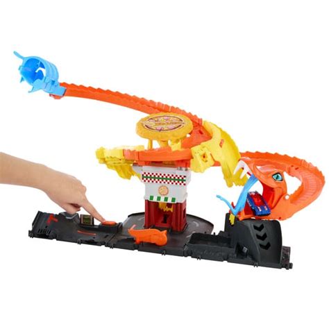 Circuit Attaque Du Cobra Hot Wheels Let S Race Mattel King Jouet