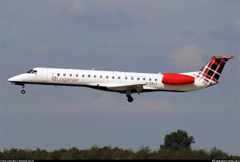 G Sajj Loganair Embraer Erj Ep Photo By Swoboda Darius Id