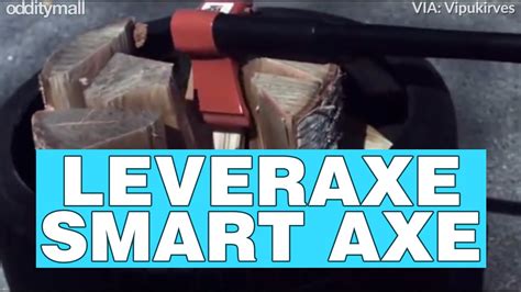 Vipukirves Leveraxe Smart Wood Axe YouTube