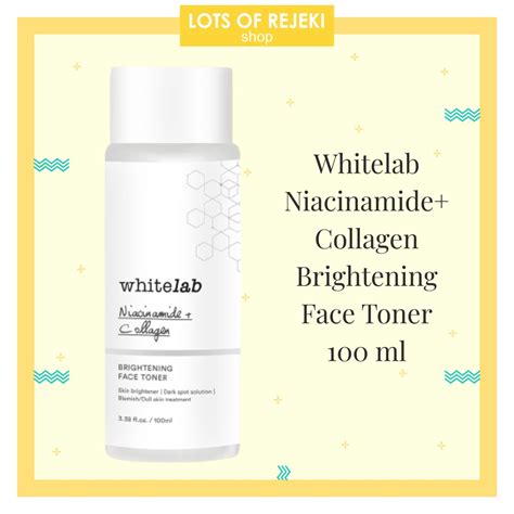 Jual Whitelab Niacinamide Collagen Brightening Face Toner 100ml