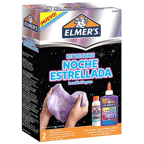 Slime Kit Noche Estrellada Piezas Elmers Librer A Roberto Naser