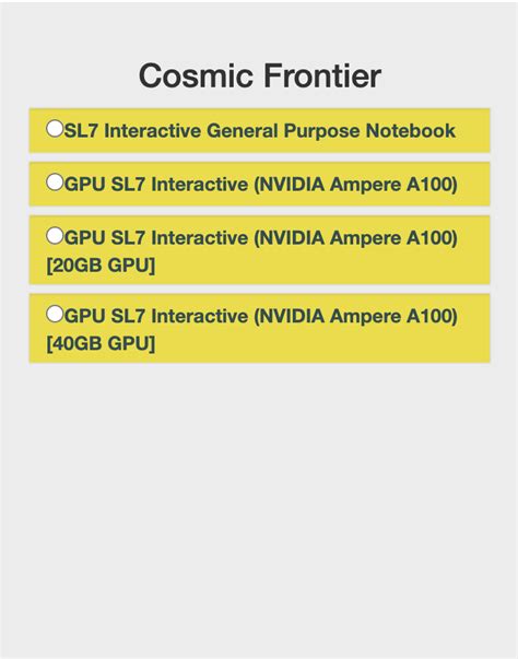 Cosmic Frontier Fermilab Elastic Analysis Facility Documentation