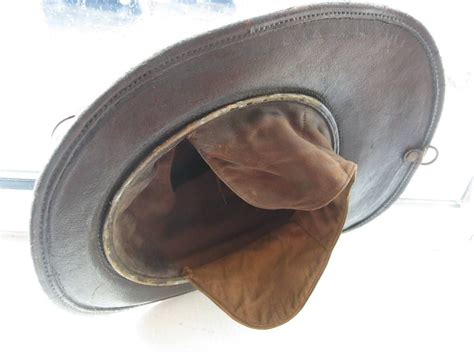 Early 20th Century Fire Fighter Hat For Sale At 1stdibs