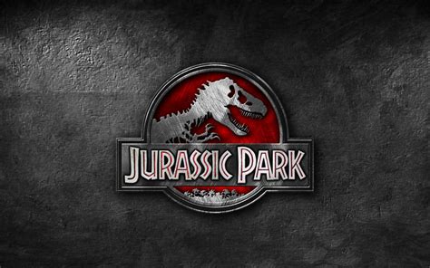 Jurassic Park Logo Wallpaper Wallpapersafari