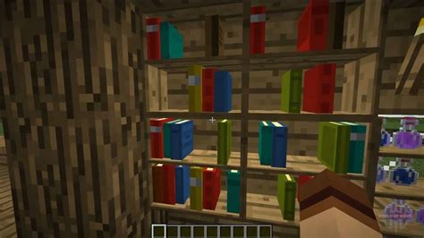 Neue Bücherregale für Minecraft