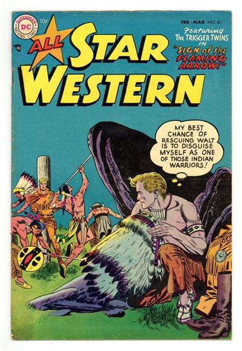 All Star Western 1951 81 Vg 45