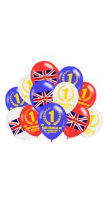 M King Charles Coronation Decorations Union Jack Bunting Flags Pcs