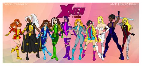 The Women Of The X Men Anti Heroes Remixes By Femmes Fatales On