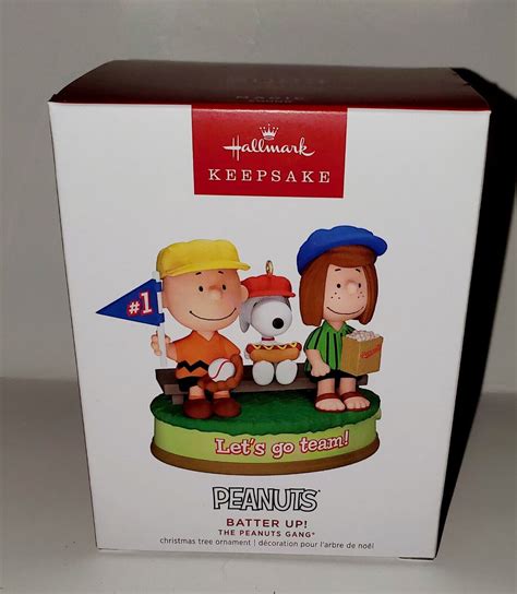 Hallmark Keepsake Ornament 2023 Magic The Peanuts Gang Batter Up Nib