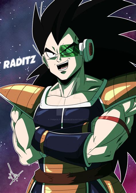 DBZ: Raditz by thibault-deboom on DeviantArt