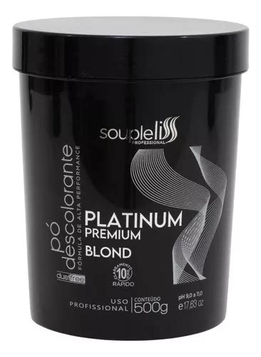 Pó Descolorante Soupleliss Platinum Premium Blond Plex 500g