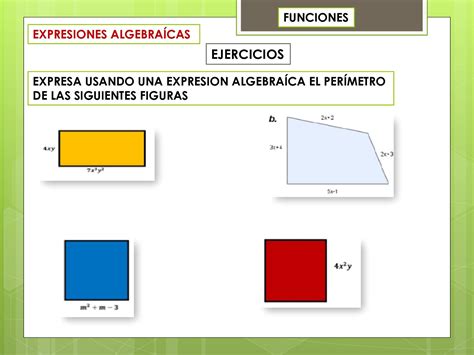 Perimetros Y Areas Con Expresiones Algebraicas Iii Taller Digital