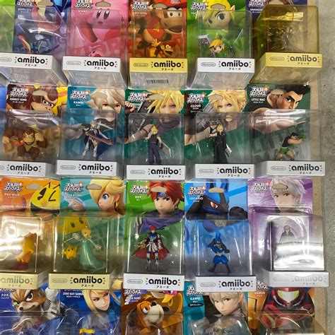 Yahooオークション 任天堂 Nintendo Amiibo アミーボ 大乱闘スマッ