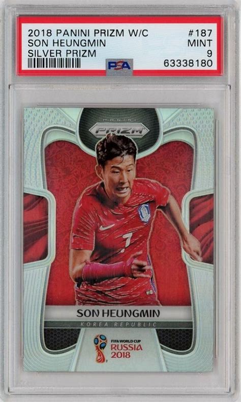 Mint Panini Prizm World Cup Heung Min Son Silver