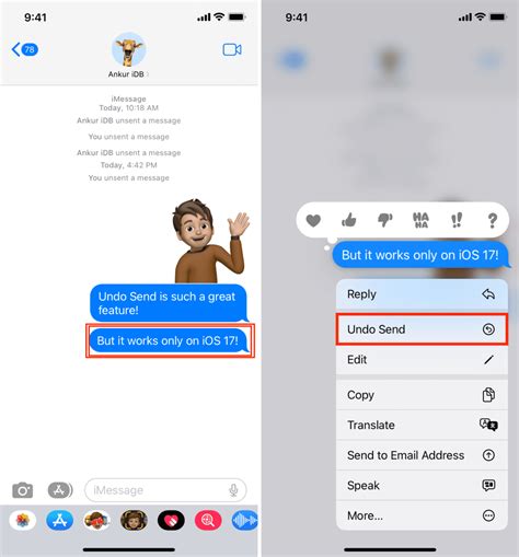 How To Unsend Messages On Iphone Ipad And Mac