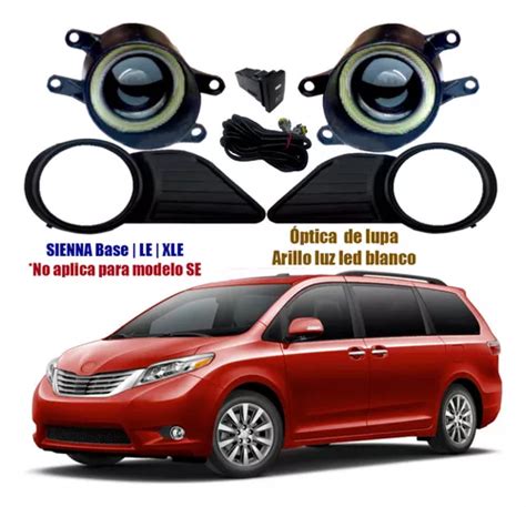 Kit Faro Niebla Toyota Sienna 2011 2012 2013 2014 2015 C led Envío gratis