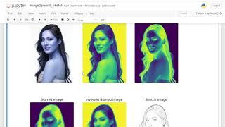 Image To Sketch Using Python And Opencv Python Opencv Fun With Code Mp3