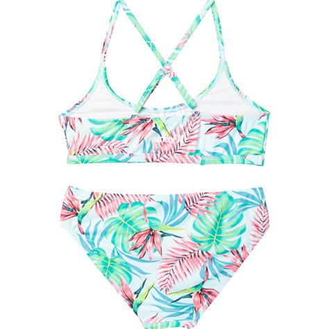 Hurley Big Girls Bikini Set UPF 50 Save 50