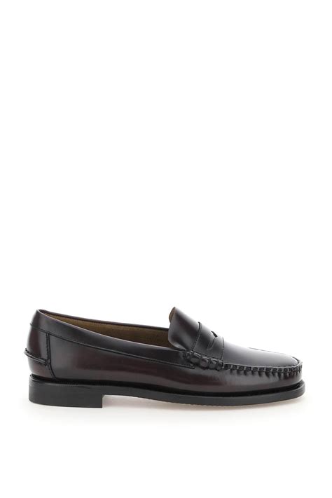 Sebago Classic Dan Penny Loafers In Black For Men Lyst