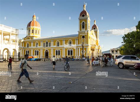 Cathedral Of Granada Nicaragua Stock Photo Alamy