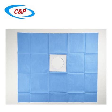 Custom Universal Disposable Adhesive Fenestrated Surgical Drape Sheet