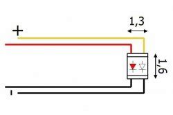 Duo Smd Leds Bauform Mit Angel Teten Kupferlackdr Hten