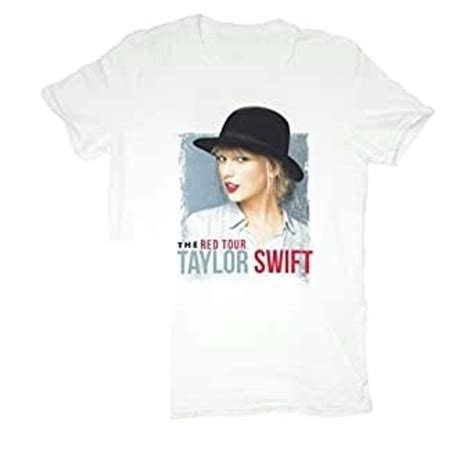 Taylor Swift T Shirt Vintage White Hat Tour Tee Youth Small Medium X