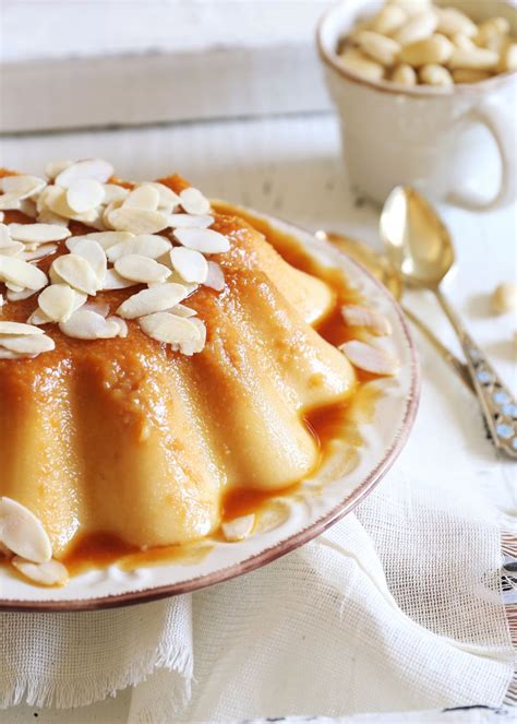 Flan Con Leche De Almendras Casero Pequerecetas