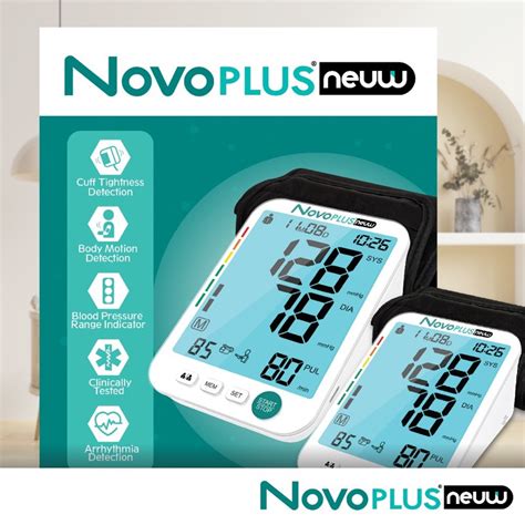 Novoplus NEUW NBP200D Upper Arm Blood Pressure Monitor Alat Tekanan