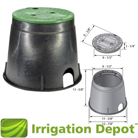 10 In Nds Round Valve Boxes Irrigation Depot