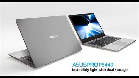 Asuspro Business Laptops P Incredibly Light With Dual Storage