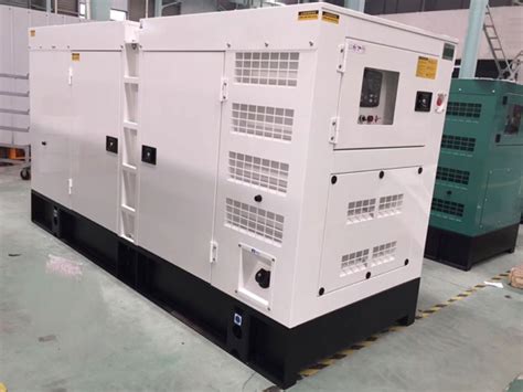 Silent 60hz 88kw 110kva Cummins 6bt5 9 G1 Engine Diesel Generator Set