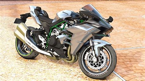 Gta Kawasaki H Carbon Addons Tuning Mod Gtainside