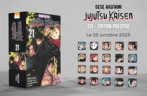 Jujutsu Kaisen Tome Edition Prestige