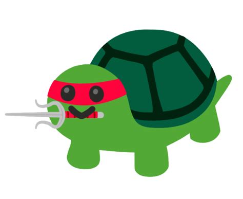 Daily Turtle Emojis Day 805 Teenage Mutant Ninja Turtles