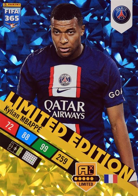 FIFA 2023 mała karta MBAPPE LIMITED EDITION 365 13201157206