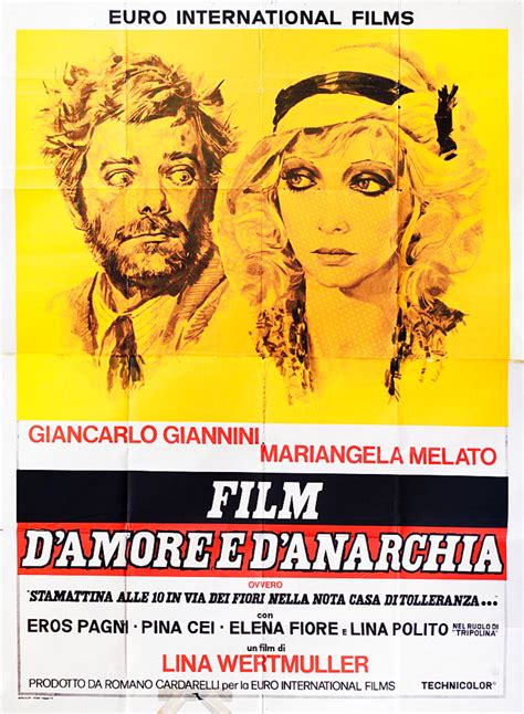 Love and Anarchy 1973 Italian Quattro Fogli Poster - Posteritati Movie ...