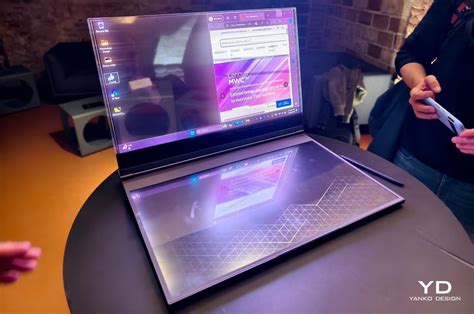 Lenovo Thinkbook Transparent Display Laptop Is A Stunning Preview Of