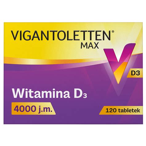 Vigantoletten Max Witamina D J M Tabletek