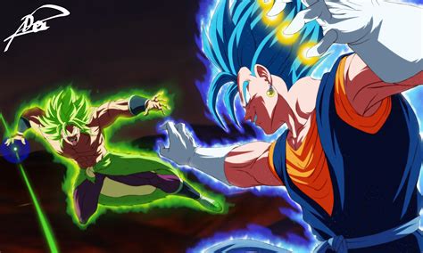 Vegito vs Broly by DeimondTheRandomyte : r/dbz