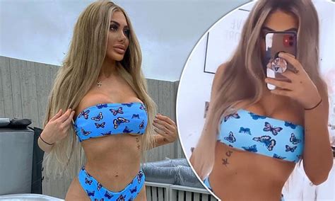 Chloe Ferry Shows Off Two Stone Weight Loss In Bandeau Bikini