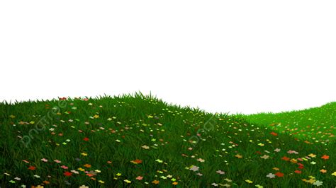 Grass Ground PNG Image, Greens Ground Grass And Flowers, Grass, Flower ...