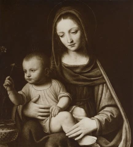 FONDAZIONE ZERI CATALOGHI ONLINE Luini Bernardino Madonna Con Bambino