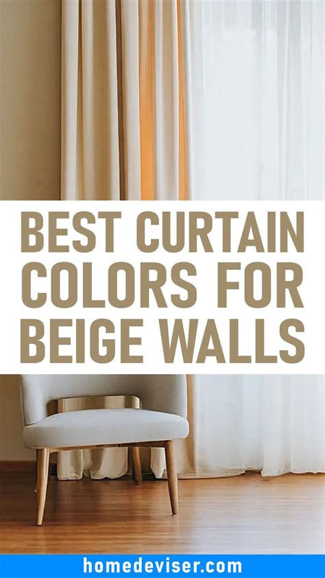 What Color Curtains Go With Beige Walls 25 Ideas Home Deviser In 2024 Beige Walls Tan